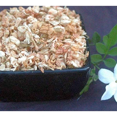 Afbeelding van Krauterino24 hele jasmijnbloemen jasmijnthee (1 kg)