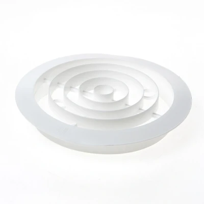 Afbeelding van Nedco Ventilatierooster kunststof wit rond 15cm 514400