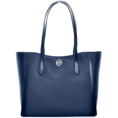Afbeelding van Schoudertas Michael Kors Leida Blauw 33 X 30 12 CM