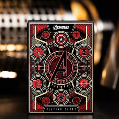 Afbeelding van Avengers Red Edition Kaartspel Speelkaarten Spel Cadeau