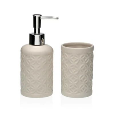 Afbeelding van Badset Versa Beige Dolomite 6,8 x 17 cm