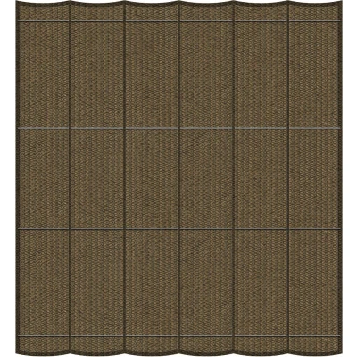 Afbeelding van Shadow Comfort Harmonicadoek 3,7x3,7m incl. bevestigingsset