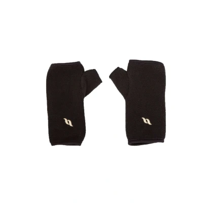 Afbeelding van Back on Track Fleece Handschoenen zonder Vingers Zwart XL