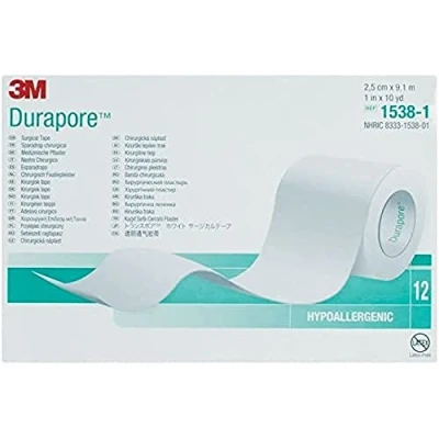 Afbeelding van 3M 34925 Durapore Kaptafel, H 25 x 9, 14 m, 12 stuks