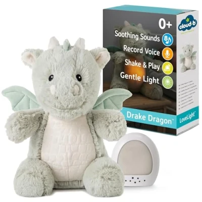 Image de Veilleuse Cloud B Love LightBuddies Drake le Dragon Vert