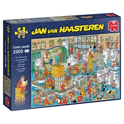 Afbeelding van Jan Van Haasteren Puzzel De Ambachtelijke Brouwerij 2000 Stukjes