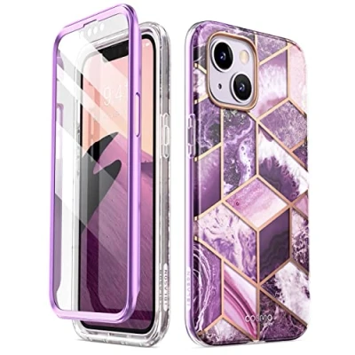 Afbeelding van SUPCASE COSMO IPHONE 14 PLUS MARMER PAARS
