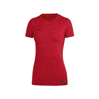 Afbeelding van JAKO T shirt Premium Basics Rood gemeleerd