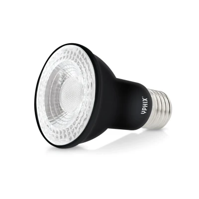 Afbeelding van Yphix E27 Led Lamp Pollux Par 20 4,9w 3000k Dimbaar Zwart LEDdirect.nl