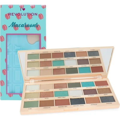 Afbeelding van Makeup Revolution I Love Oogschaduw Palette Macaroons