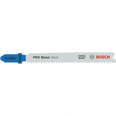 Afbeelding van Bosch Accessories 2608655111 PRO Metal thick T121BFC decoupeerzaagblad, 92 mm, 25 delig stuk(s)