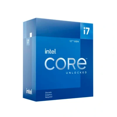 Image de Processeur Core i7 12700KF 12 coeurs (8P+4E) Socket LGA1700 Chipset Série 600 TDP 125W (BX8071512700KF)