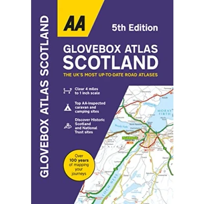 Afbeelding van AA Glovebox Atlas Scotland