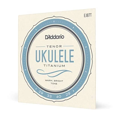 Afbeelding van D&#039;Addario Ukulele Snaren EJ87T Tenor Titanium 29 33 41