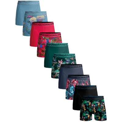 Afbeelding van Muchachomalo Heren Boxershorts 10 Pack Maat 4XL 95% Katoen Mannen Onderbroeken