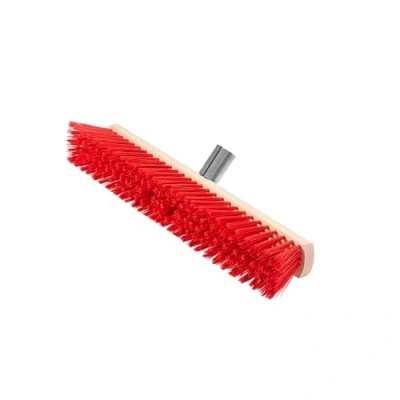 Afbeelding van ToM PaR balai de rue à balayer avec manche en métal industriel large d&#039;intérieur Jardin Grand Terrasse Garage 50 cm