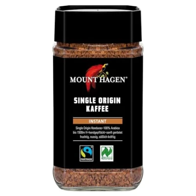 Afbeelding van Mount Hagen Bio Papua Neuguinea Instant Coffee (2 x 100 g)