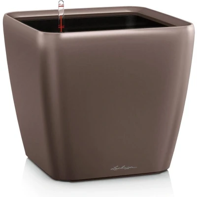 Afbeelding van Lechuza Quadro premium 21 LS Espresso metallic