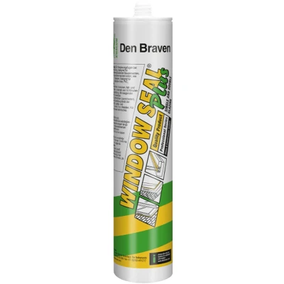 Afbeelding van Zwaluw window seal plus 310 ml, wit, koker