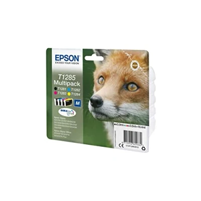 Image de Epson T1285 Multipack pack de 4 noir, jaune, cyan, magenta originale cartouche d&#039;encre (alternative for: T1285)