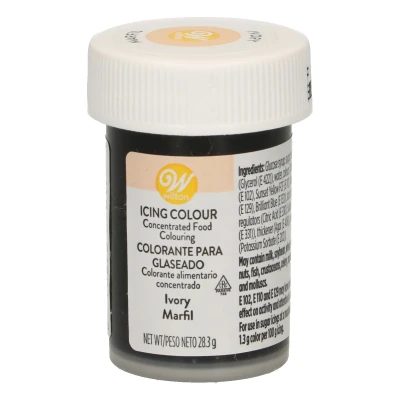 Afbeelding van Wilton Kleurstof Gel Ivoor 28g