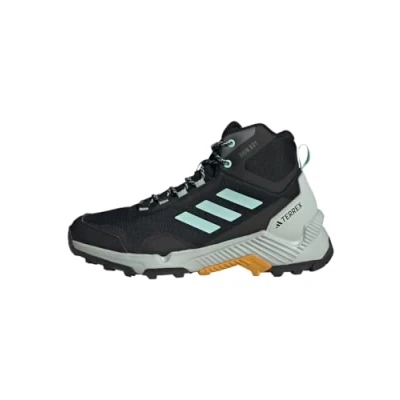 Afbeelding van adidas Performance Eastrail 2.0 MID RAIN.RDY Hiking Outdoorschoenen core black semi flash aqua preloved yellow, Heren, Maat: 45 1/3