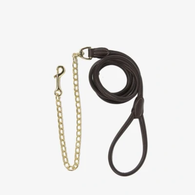 Image de Kentucky Longe de Présentation Leather Chain Marron 270cm
