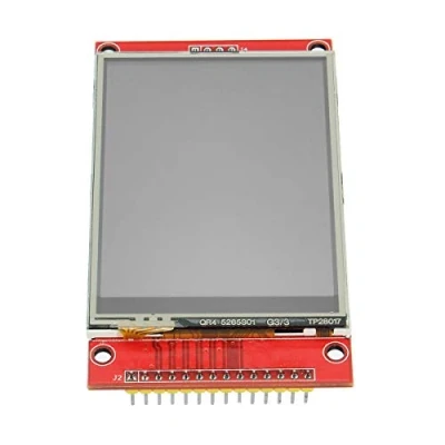 Afbeelding van DollaTek 2,8 Inch ILI9341 240x320 SPI TFT LCD Touchscreen Seriële Port Module