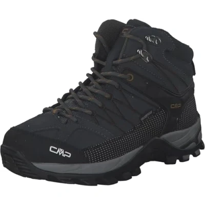 Afbeelding van CMP Rigel MID Trekking Shoes WP Outdoorschoenen, Heren, Maat: 42, Schwarz Leer/ synthetisch