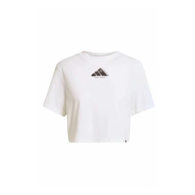 Afbeelding van adidas Performance CLIMACOOL Vintage Training Graphic T shirt Dames Wit 2XS