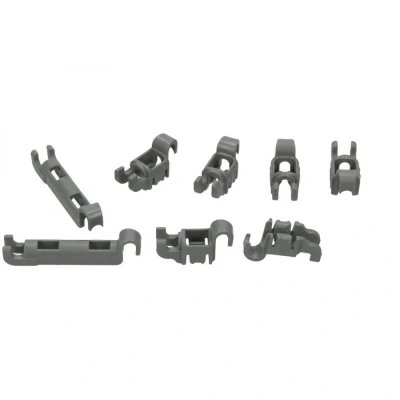 Afbeelding van Pince Bosch Siemens 00611472 lave vaisselle set klemmen midden van bordenrek