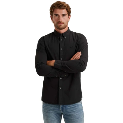 Afbeelding van PMELegend Overhemd American Classic Zwart 3XL