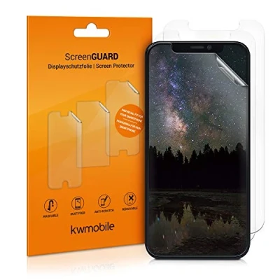 Afbeelding van kwmobile 3x screenprotectors geschikt voor Apple iPhone 12 / Pro beschermende folie smartphone