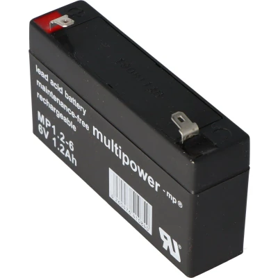 Afbeelding van Multipower MP1.2 6 batterij PB kabel, volt 1200 mAh, aansluiting 4.8