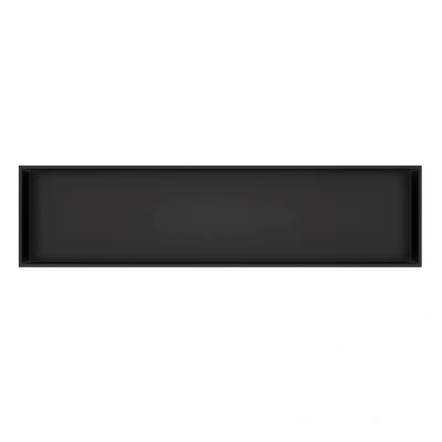 Afbeelding van Best Design Moya inbouwnis 28x121x7cm Mat zwart