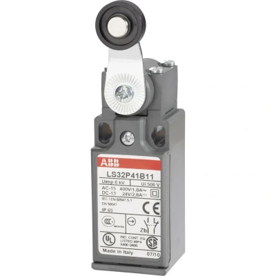 Afbeelding van ABB 1SBV010341R1211 LS32P41B11 Eindschakelaar 400 V/AC 1.8 A Rolhendel Moment IP65 1 stuk(s)