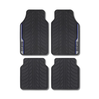 Afbeelding van Auto vloermat SPCF507BL Zwart/Blauw