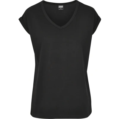 Afbeelding van Urban Classics Tshirt basic Black, Dames, Maat: XS, Black