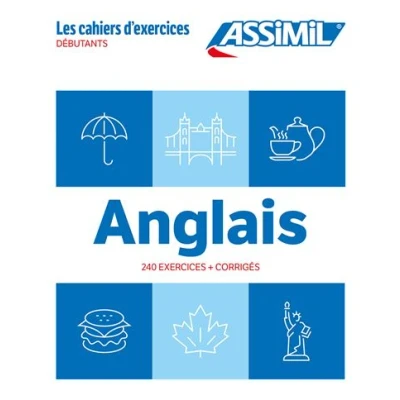 Afbeelding van Cahier Exercices Anglais Niveau Débutants