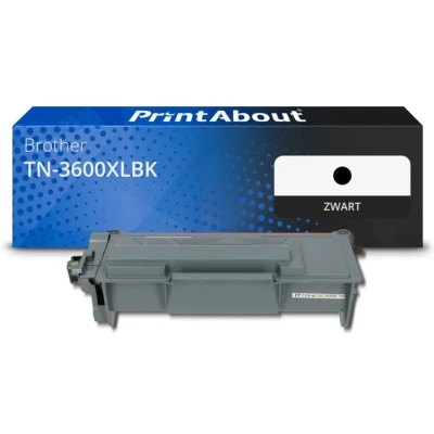 Afbeelding van Huismerk Brother TN 3600XLBK Toner Zwart Hoge capaciteit