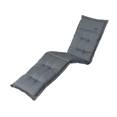 Afbeelding van Madison Ligbed kussen 60x200 cm Rib grey