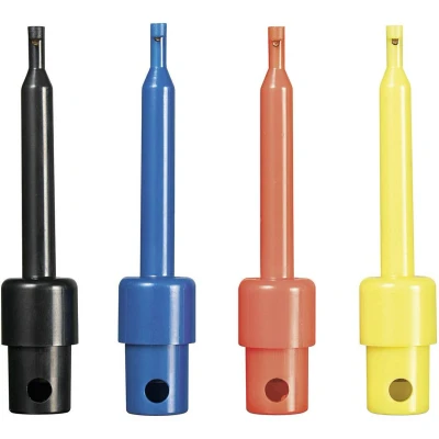 Afbeelding van VOLTCRAFT Probe set Solderen CAT I Zwart, Rood, Blauw, Geel