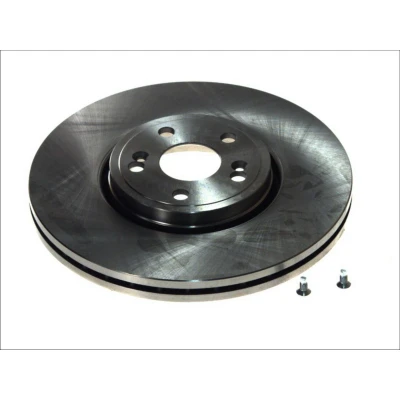 Afbeelding van DELPHI BG9687 Remschijf 324 28 5 Geventileerd Geolied Semi finished Zonder wiellager, ABS sensorring RENAULT: ESPACE 4, Vel Satis