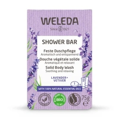 Afbeelding van Weleda Shower Bar Lavendel + Vetiver 75g