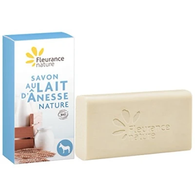 Afbeelding van Fleurance Nature Biologische Ezelinnenmelk Zeep 100 g