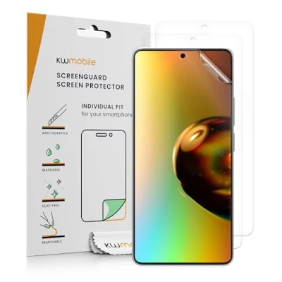 Afbeelding van kwmobile 3x screenprotectors geschikt voor Xiaomi Redmi Note 13 Pro 5G / Poco X6 beschermende folie smartphone