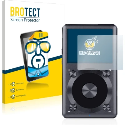 Afbeelding van BROTECT Screenprotector voor FiiO X3 II Folie Beschermfolie transparant (2 Stuks)