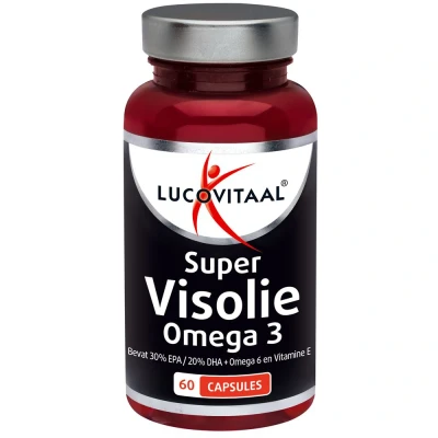 Afbeelding van Stapel tot 60% korting Lucovitaal Super Visolie Omega 3 6 30 capsules