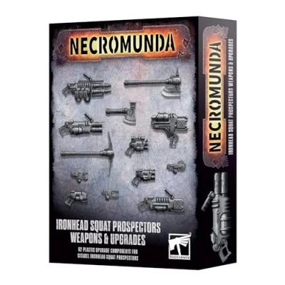 Afbeelding van Necromunda: Ironhead Squat Prospectors Weapons &amp; Upgrades