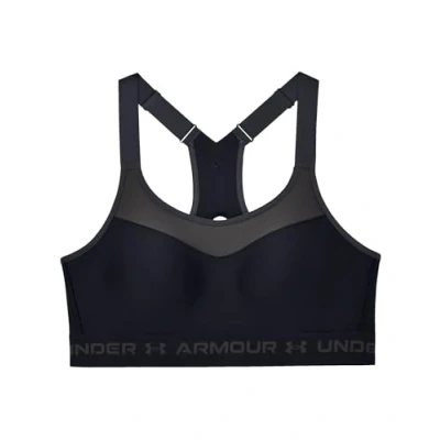 Afbeelding van Under Armour High Crossback Sportbeha voor dames, zwart/grijs (001)